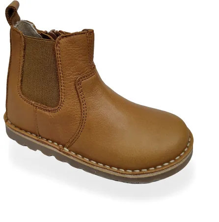 Kids Unisex Boots Petasil Tan Savana Leather Kloud 21725 SALE