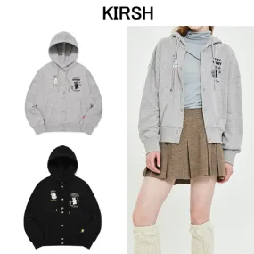 KIRSH  |Street Style Long Sleeves Logo Hoodies & Sweatshirts