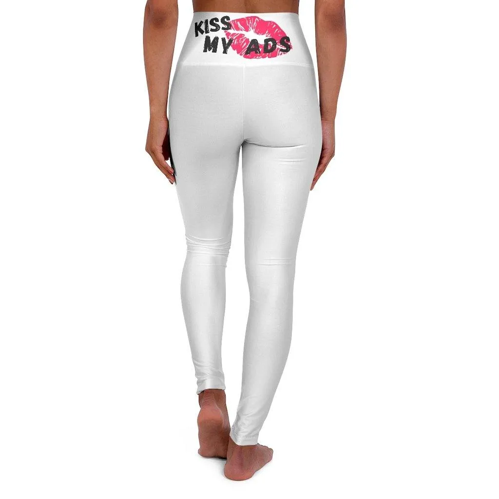 Kiss My Ads High Waisted Yoga Leggings