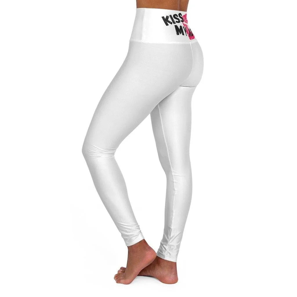 Kiss My Ads High Waisted Yoga Leggings