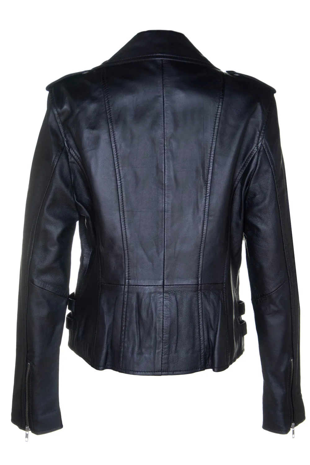 Ladies Biker Jacket - Style 7113