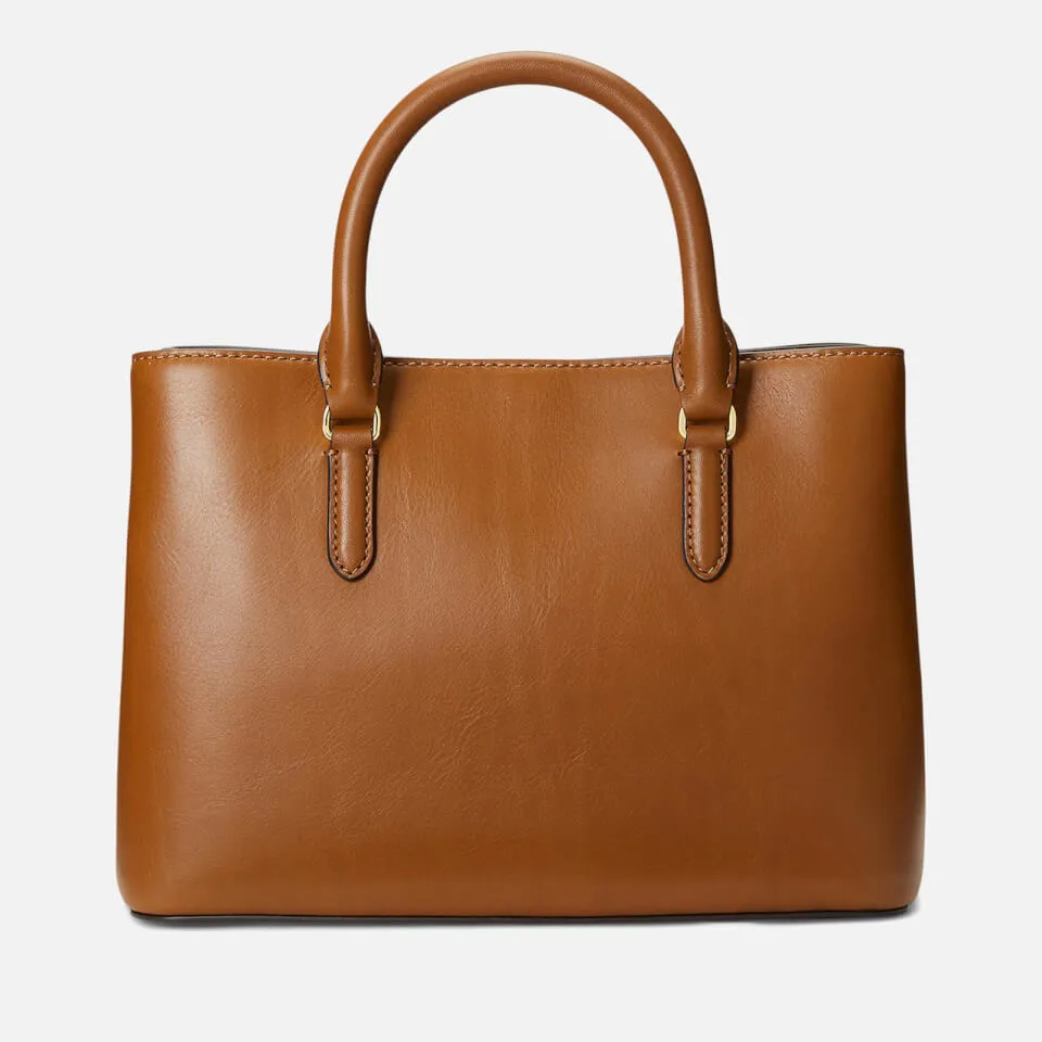 Lauren Ralph Lauren Marcy Leather Small Tote Bag | Coggles