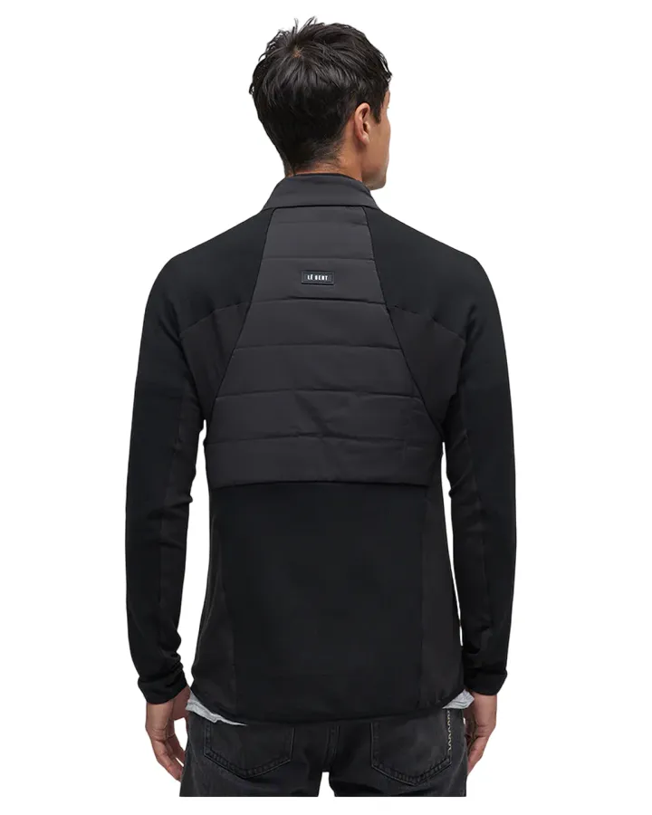 Le Bent Pramecou Wool Insulated Hybrid Jacket - Black