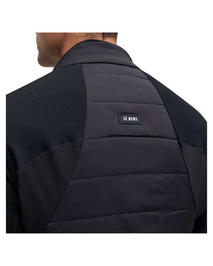 Le Bent Pramecou Wool Insulated Hybrid Jacket - Black