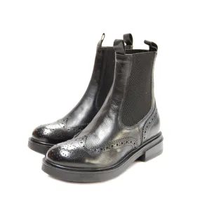 LELA 03 - chelsea ankle boots leather BLACK