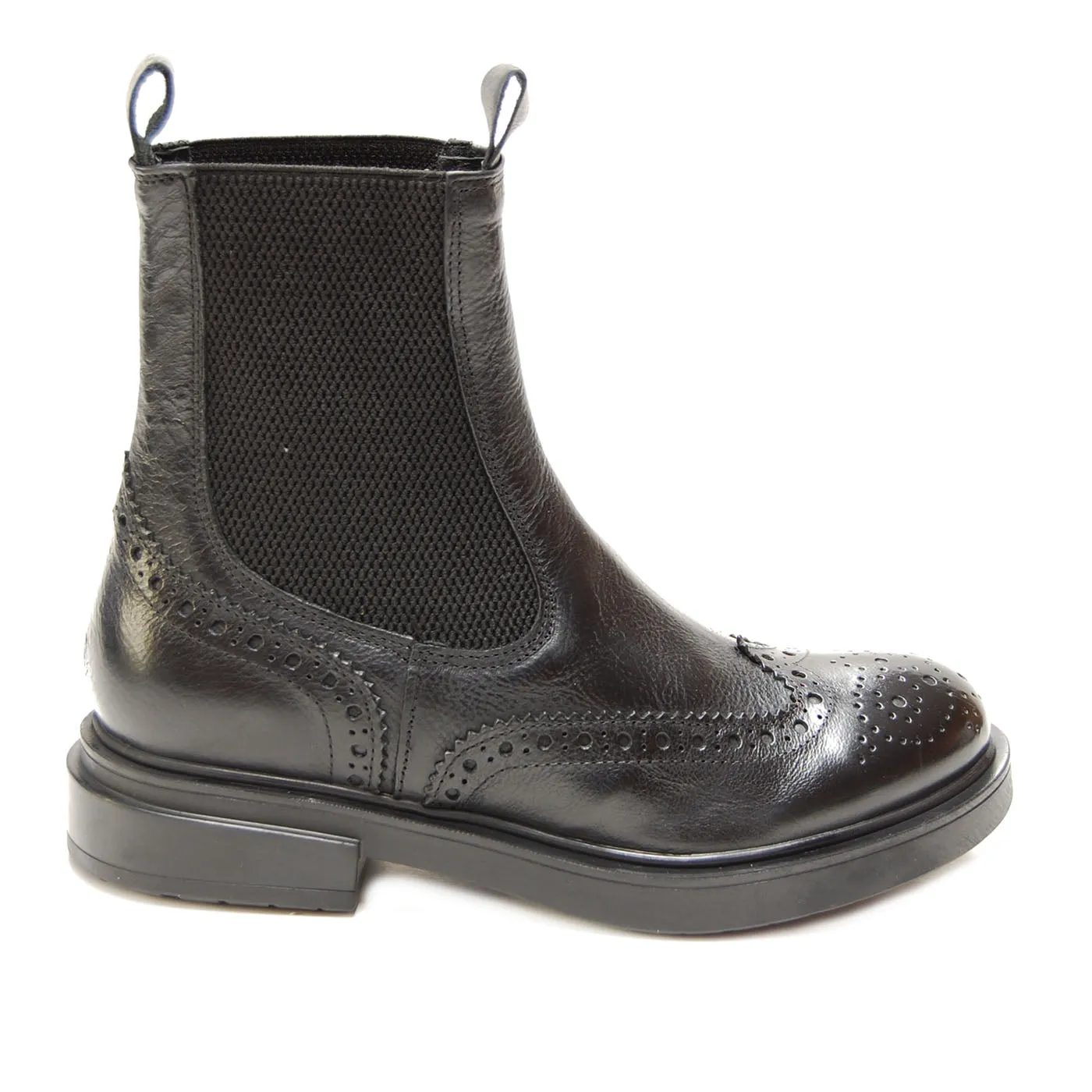 LELA 03 - chelsea ankle boots leather BLACK