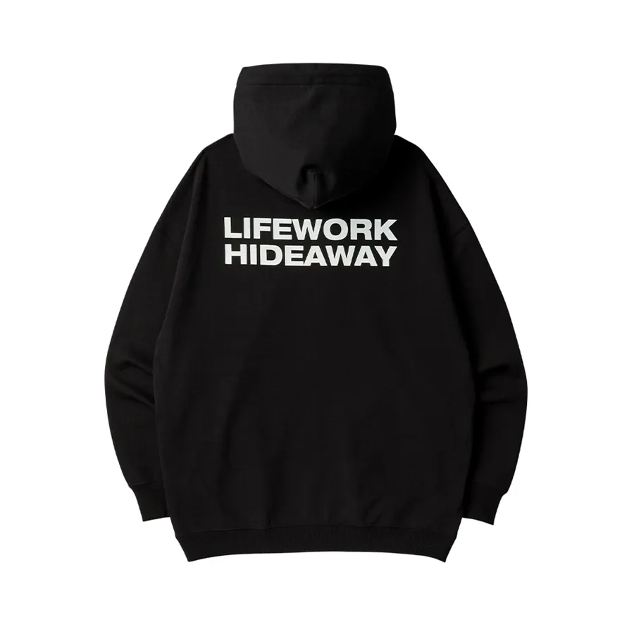 Life Work  |Unisex Street Style Logo Hoodies & Sweatshirts