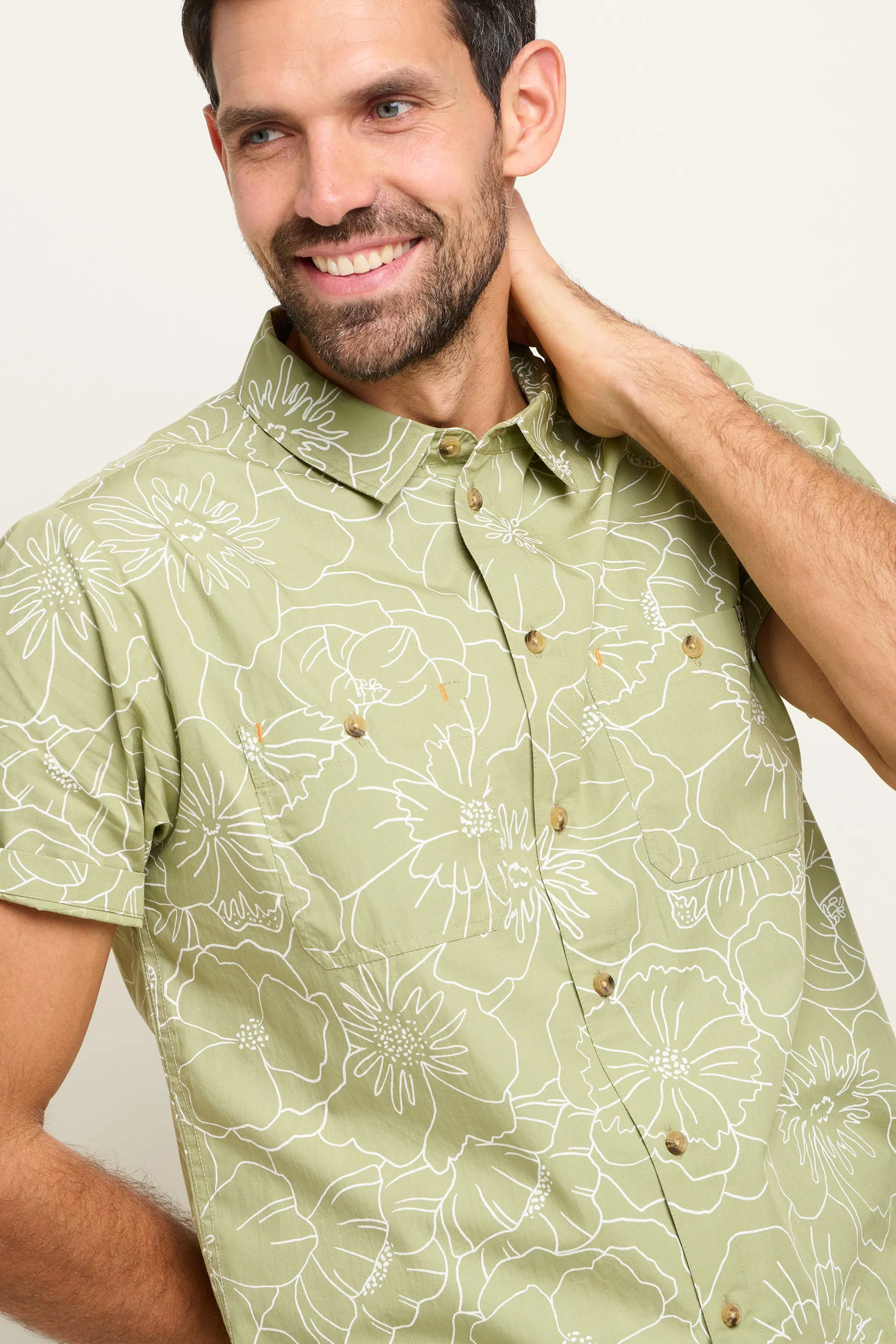 Linear Floral Shirt