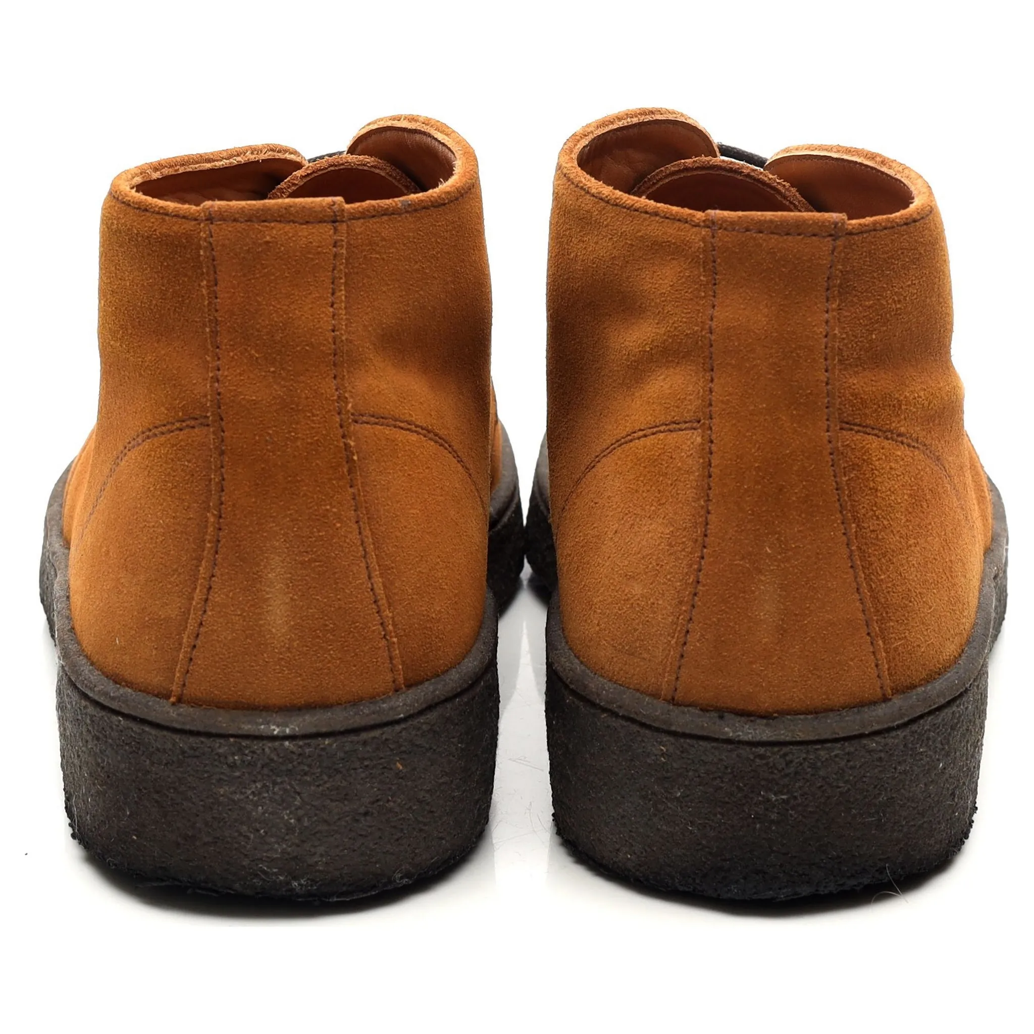 'Luther' Tan Brown Suede Chukka Boots UK 10 F