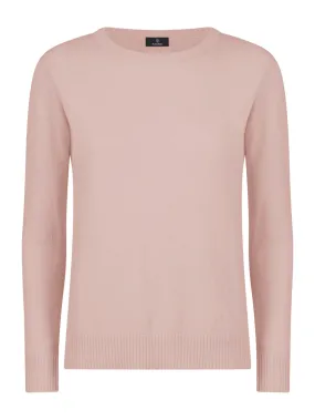 Maglia girocollo in filato Nice Wool - Peach Whip