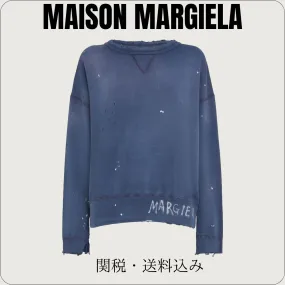 Maison Margiela  |Sweat Street Style Long Sleeves Plain Cotton Logo