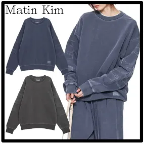 Matin Kim  |Unisex Street Style Logo Hoodies & Sweatshirts