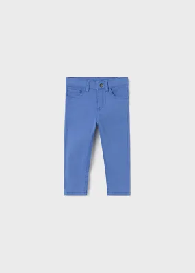 Mayoral Basic slim fit serge pants for baby boy - Atlantic