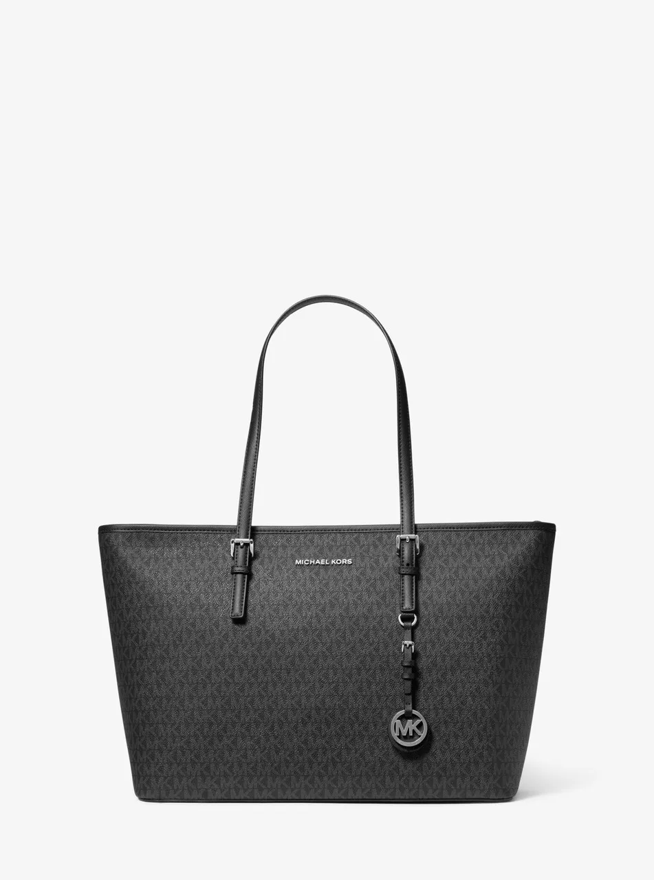 MICHAEL MICHAEL KORS Jet set travel medium logo top-zip tote bag -                         -                     -              