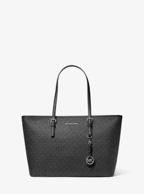 MICHAEL MICHAEL KORS Jet set travel medium logo top-zip tote bag -                         -                     -              