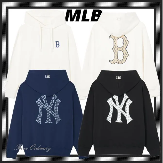 MLB Korea  |Classic monogram big lux new york yankees hoodie