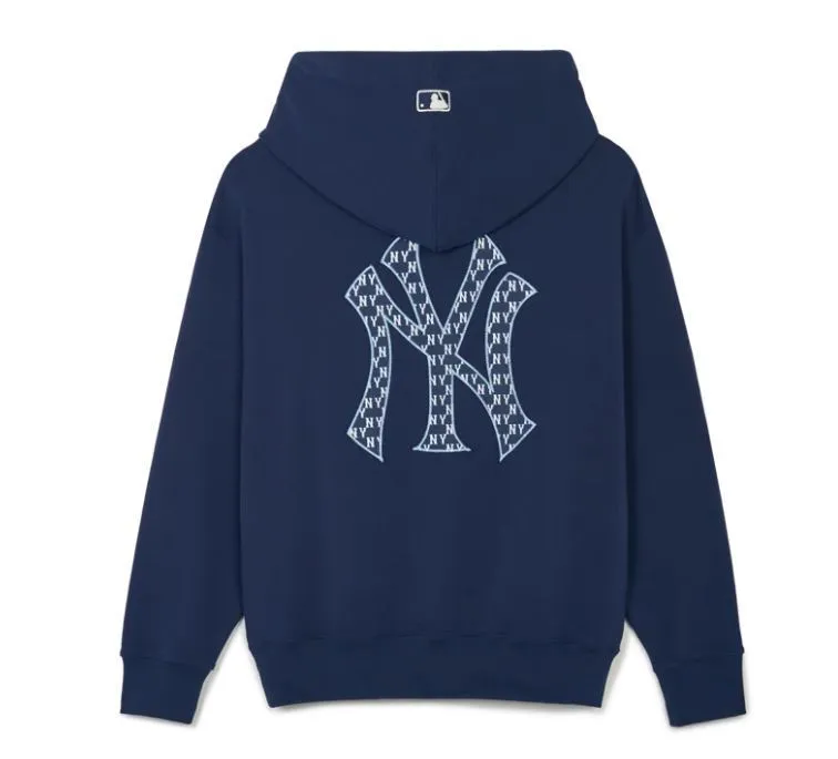 MLB Korea  |Classic monogram big lux new york yankees hoodie