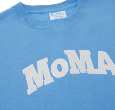 MoMA  |Unisex Street Style Long Sleeves Plain Logo