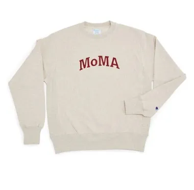 MoMA  |Unisex Street Style Long Sleeves Plain Logo