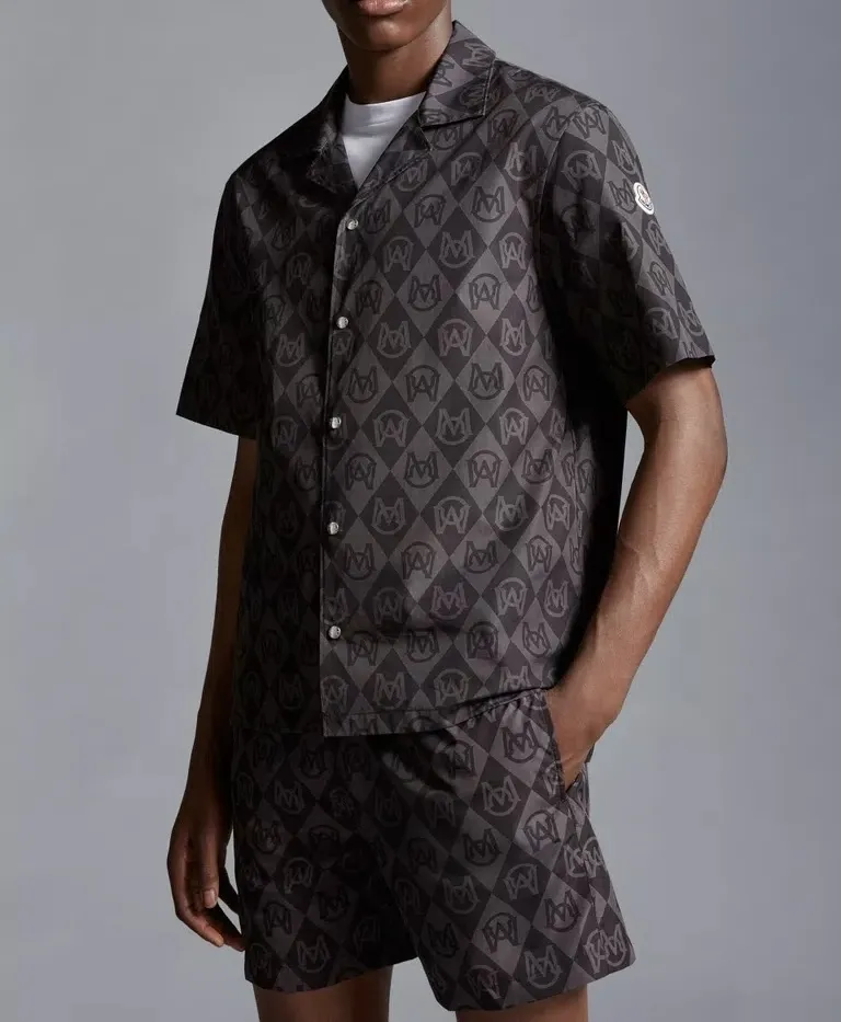 MONCLER  |Monogram Print Shirt