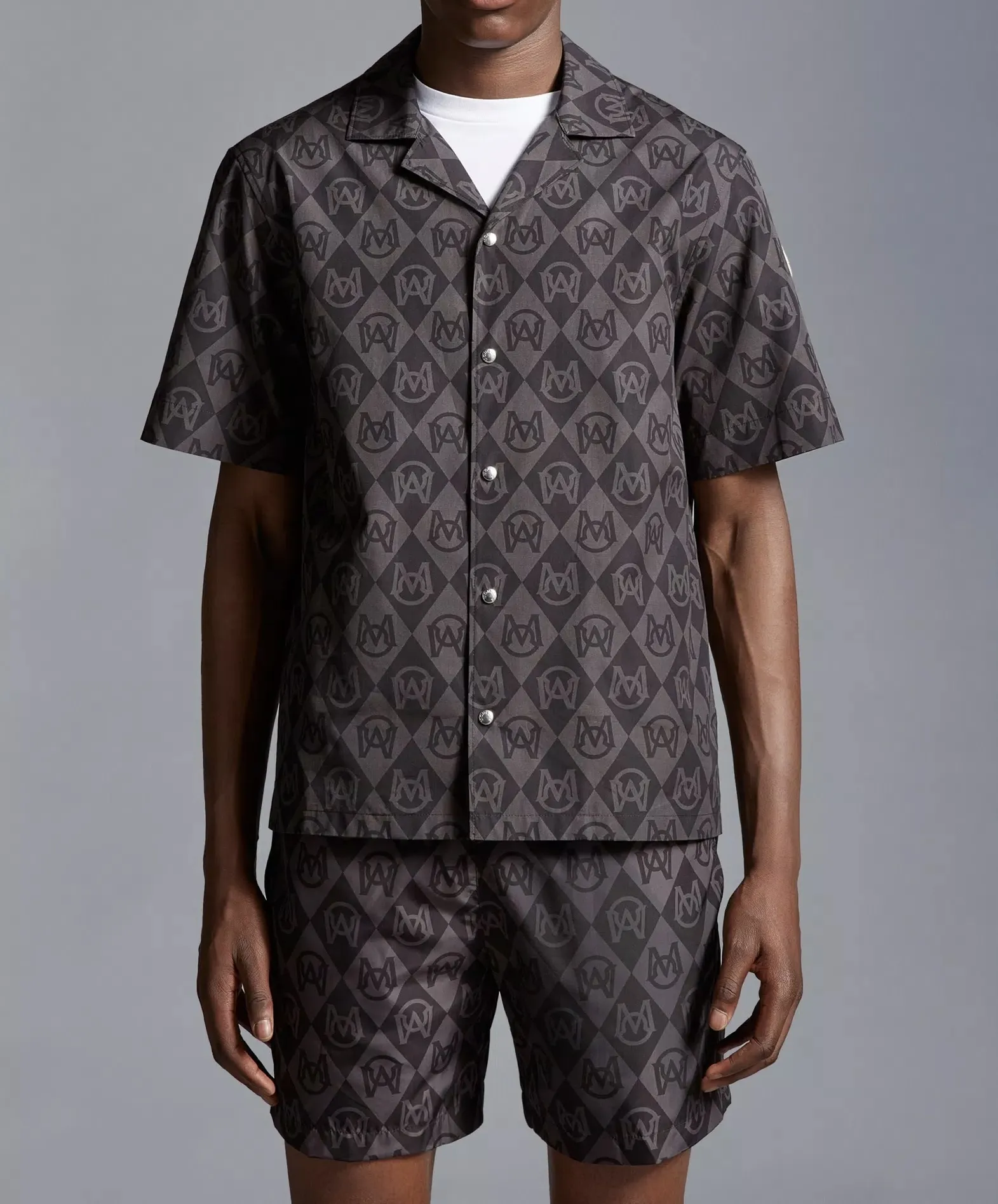 MONCLER  |Monogram Print Shirt