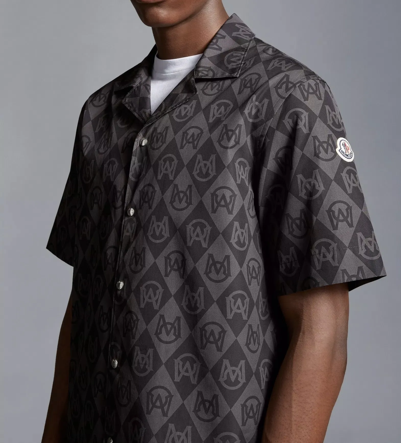 MONCLER  |Monogram Print Shirt