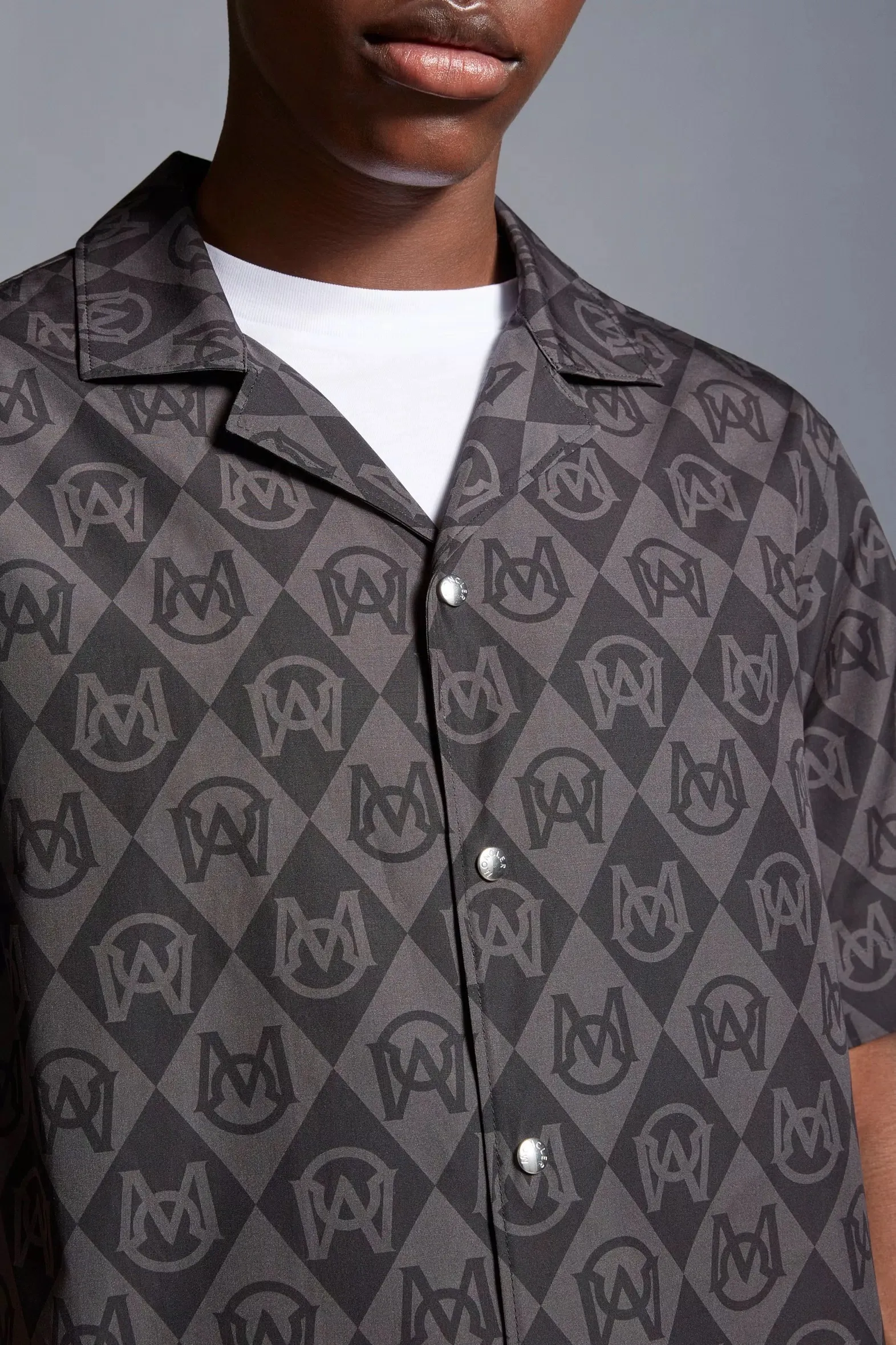 MONCLER  |Monogram Print Shirt