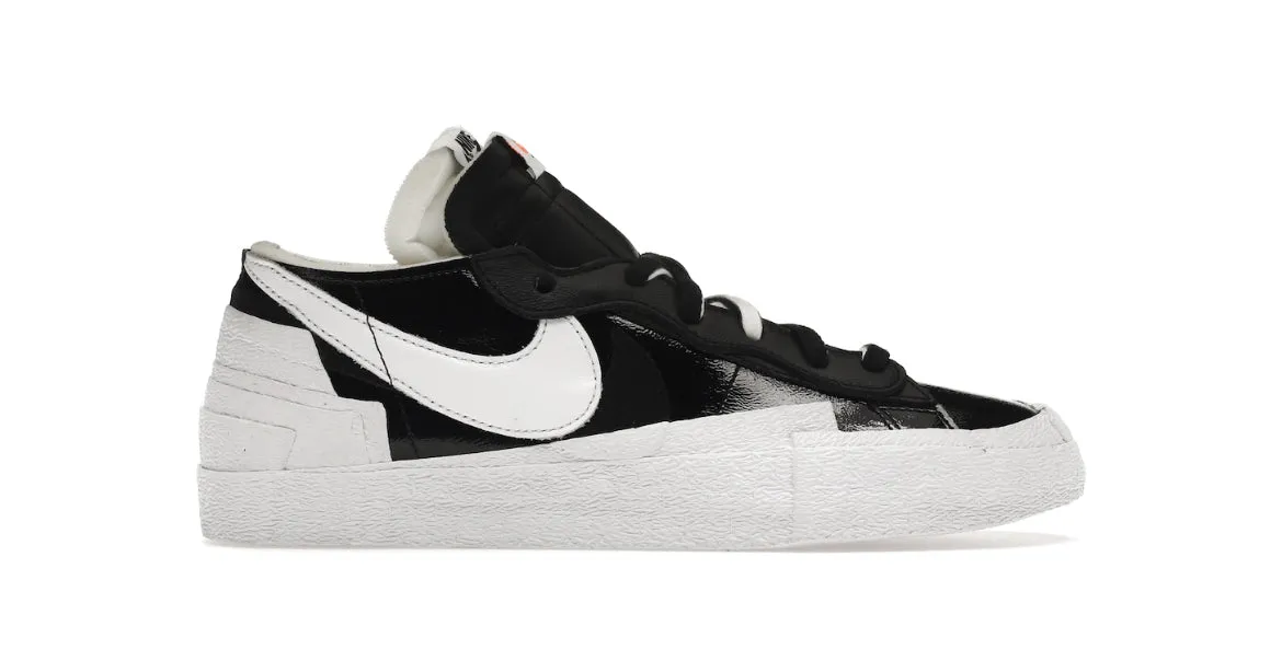 Nike Blazer Low sacai Black Patent Leather