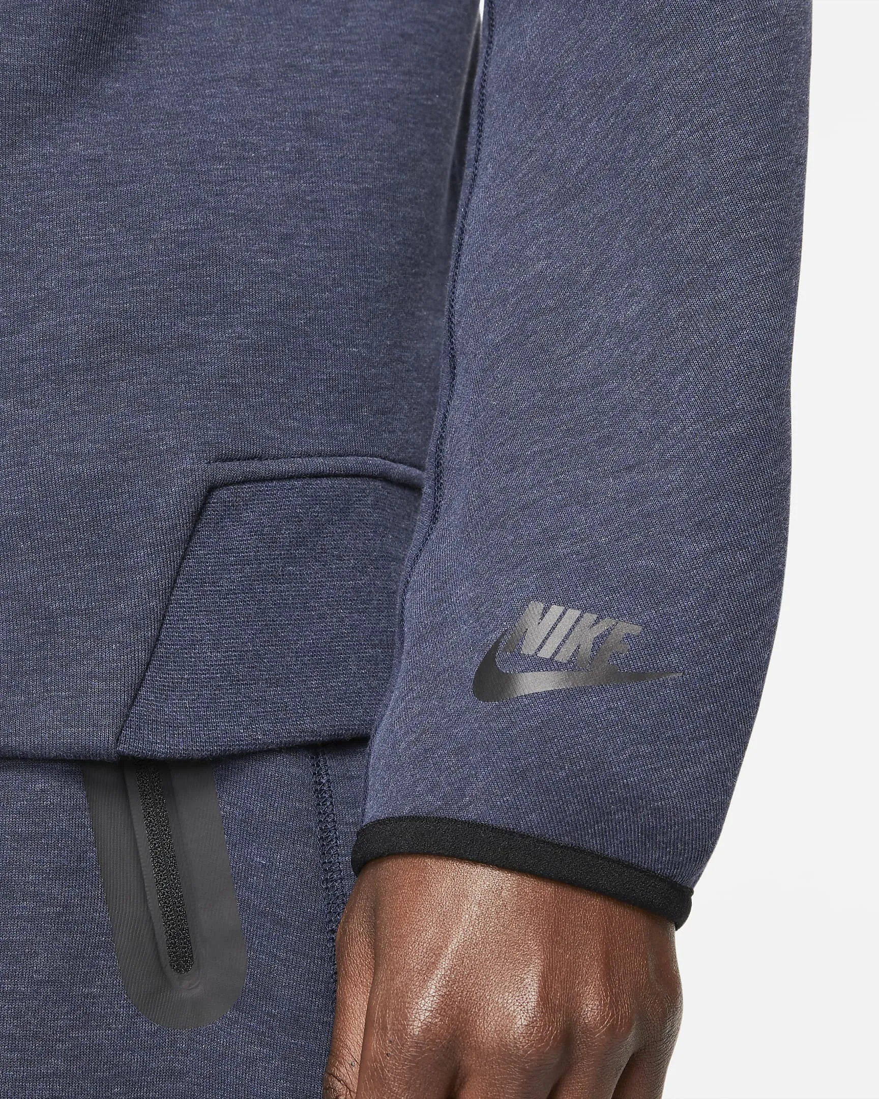 Nike  |Sweat Street Style Long Sleeves Plain Cotton Logo Hoodies