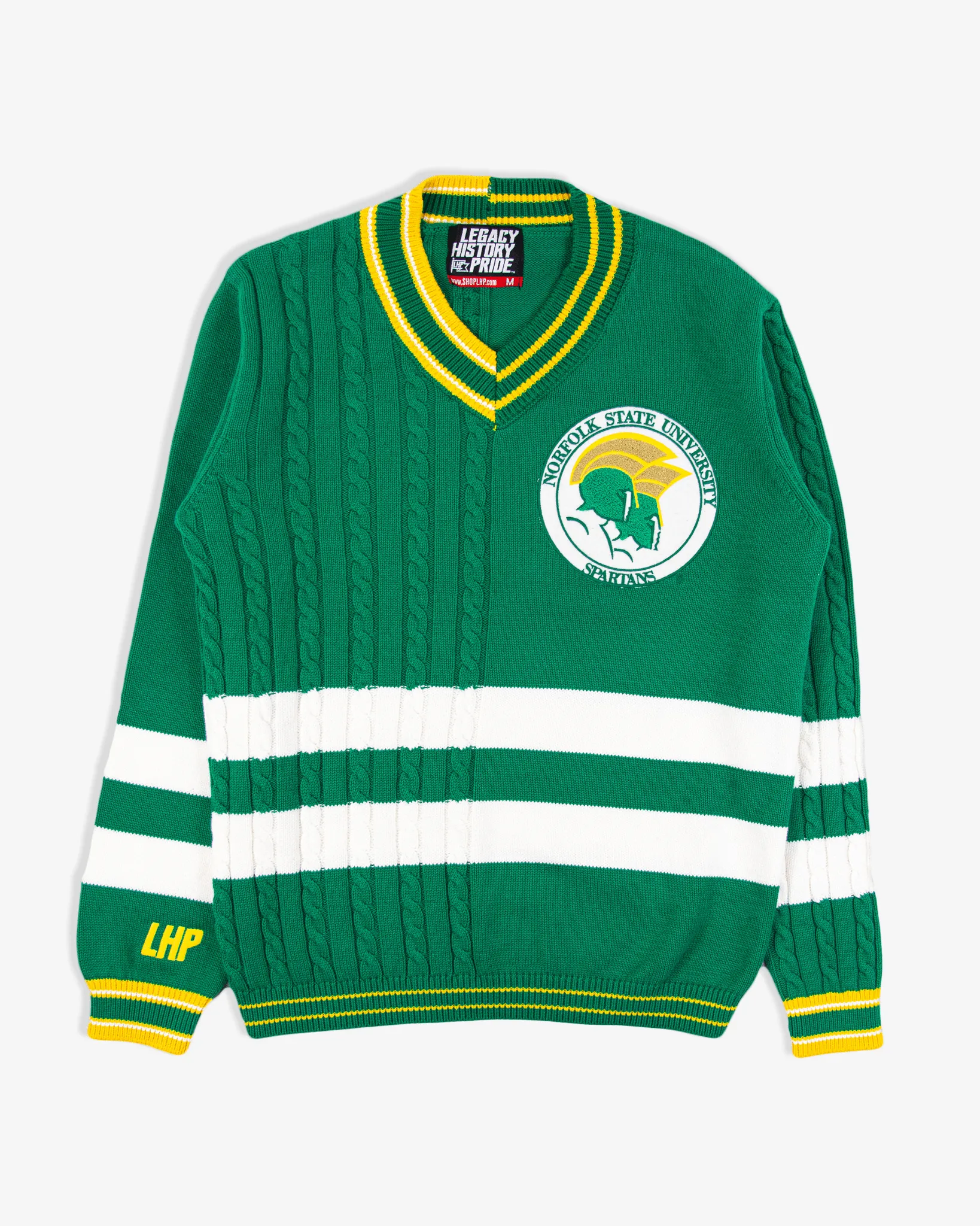 NORFOLK STATE 40Love V-Neck Sweater