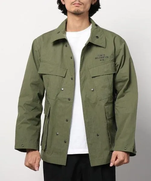 NUMBER NINE RIPSTOP MILITARY JACKET / Lipstop Military Jacket_F21NJ003