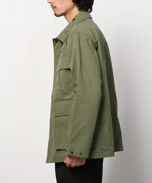 NUMBER NINE RIPSTOP MILITARY JACKET / Lipstop Military Jacket_F21NJ003