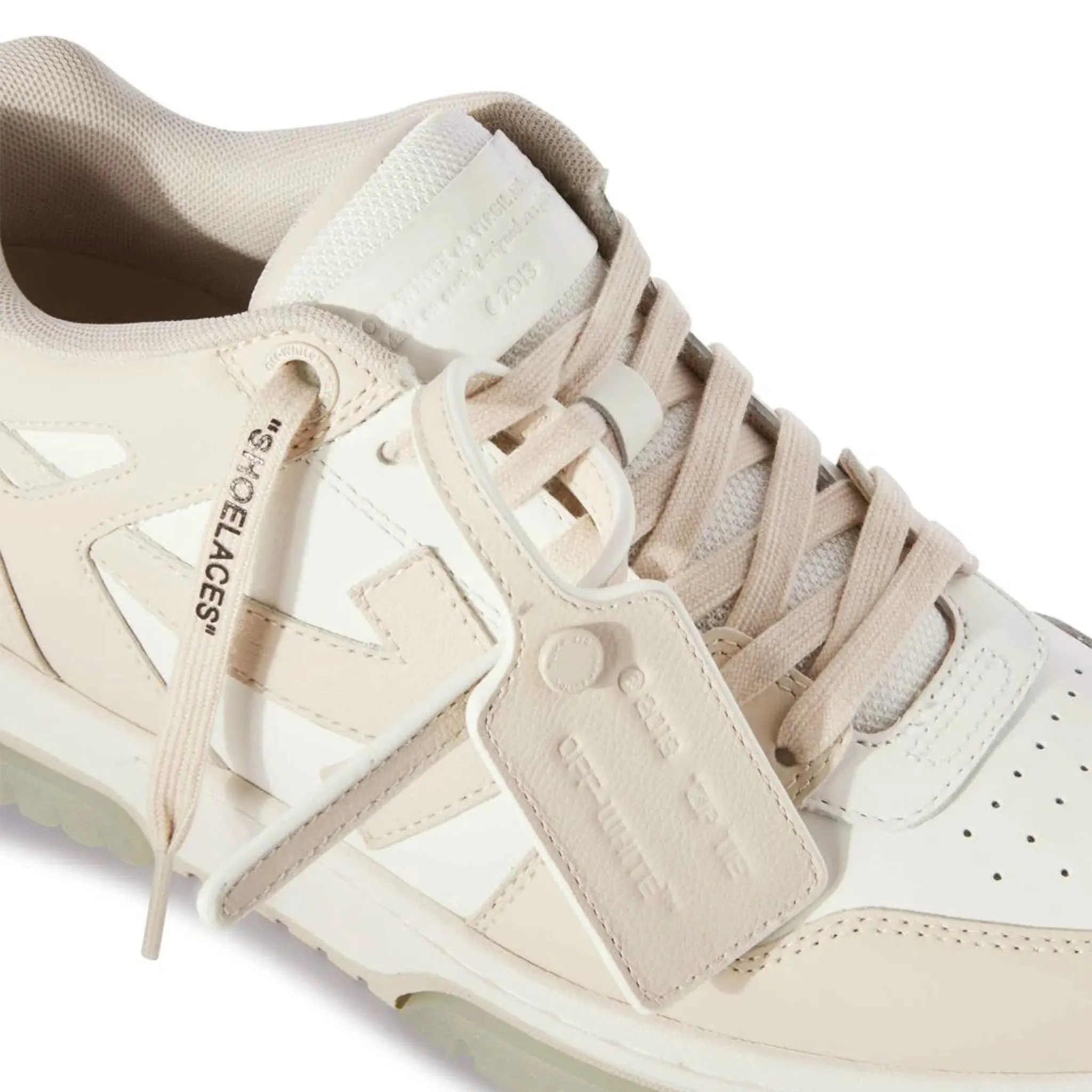 Off-White Out Of Office White Beige Sneakers (W)