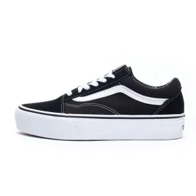 OLD SKOOL PLATFORM SNEAKERS Woman Black White