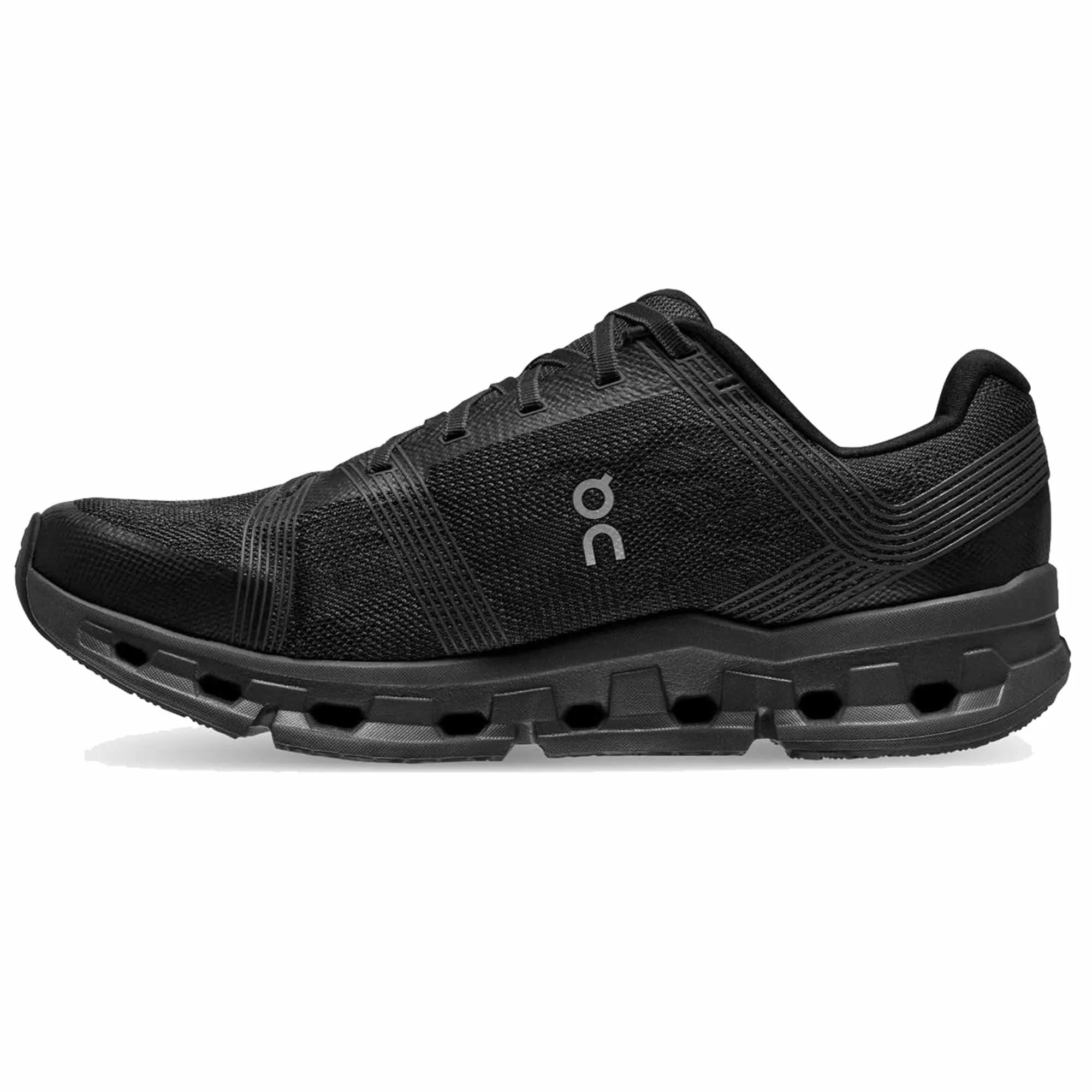 On  CloudGo Wide Mens Running Shoes Black/Eclipse