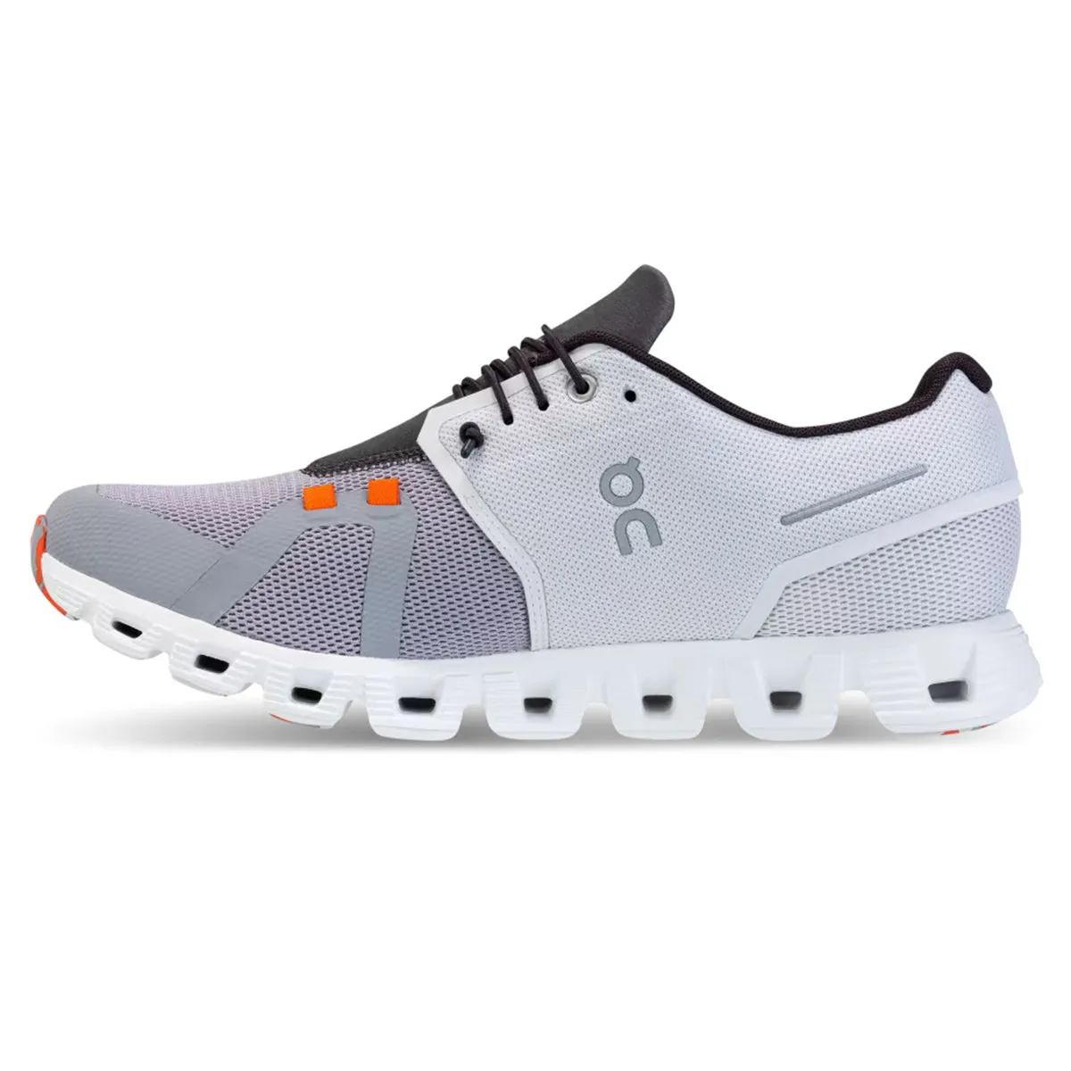 On Running - Cloud 5 Fuse Trainers in Frost/Alloy