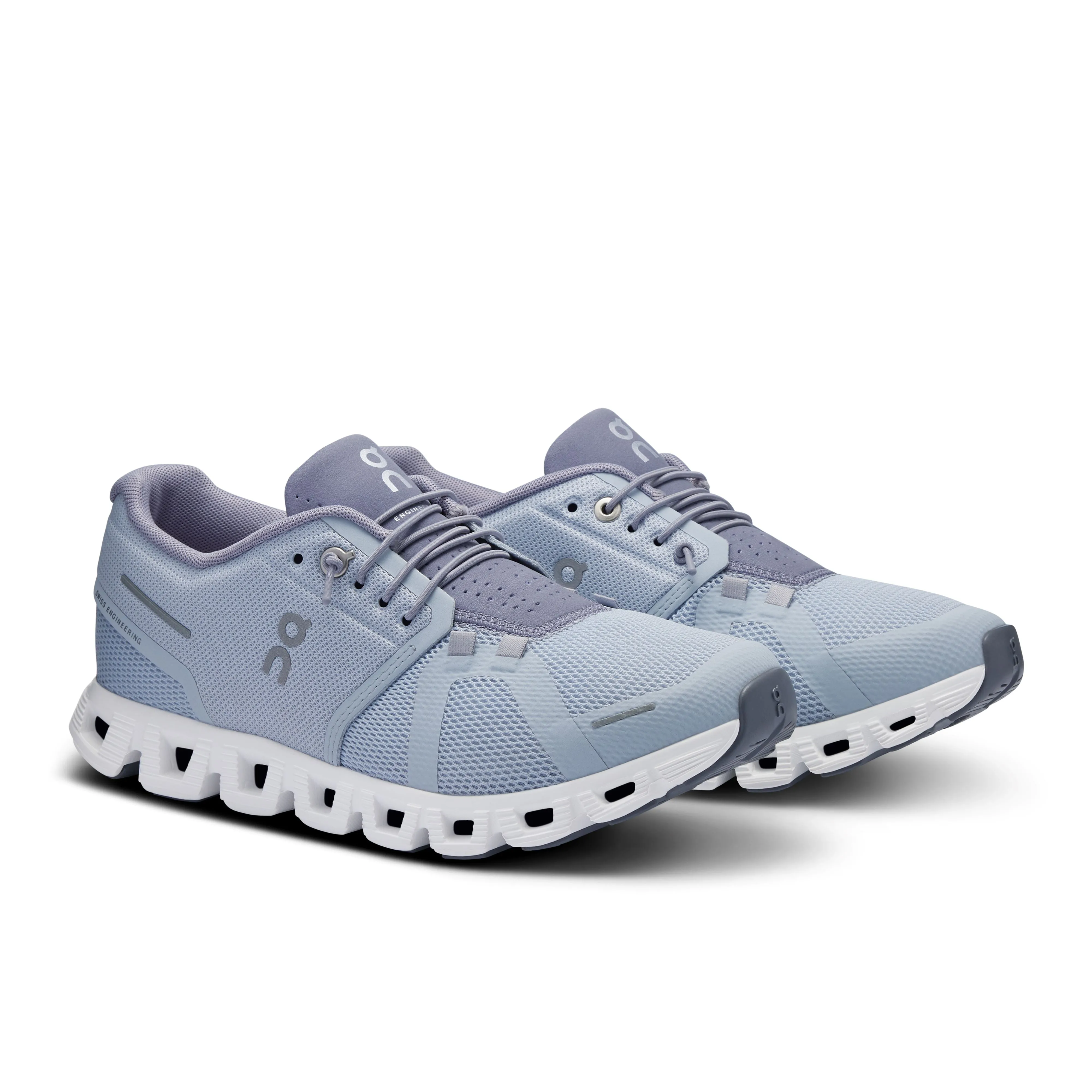 On Running Cloud 5 Sneaker in Heather/Fossil