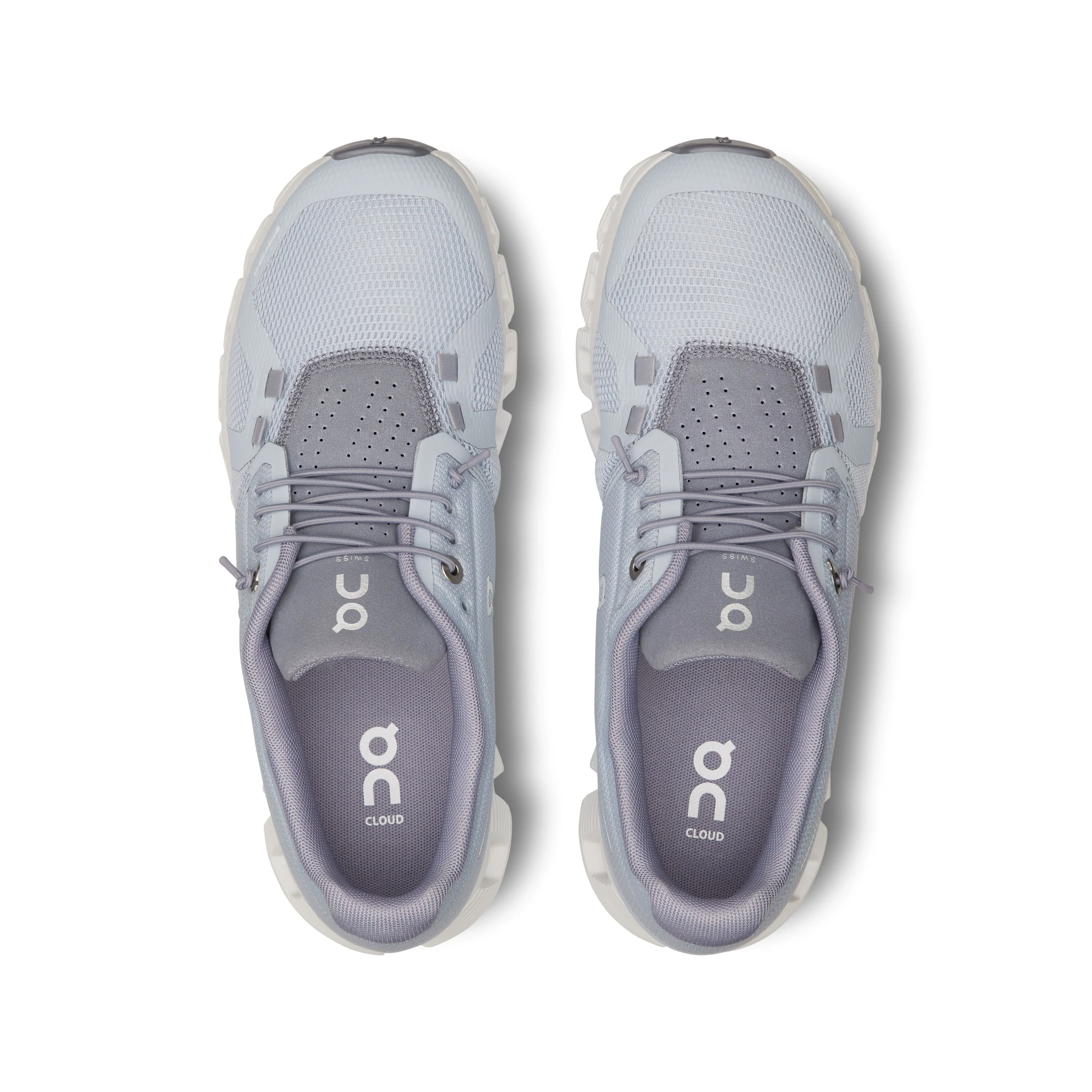 On Running Cloud 5 Sneaker in Heather/Fossil