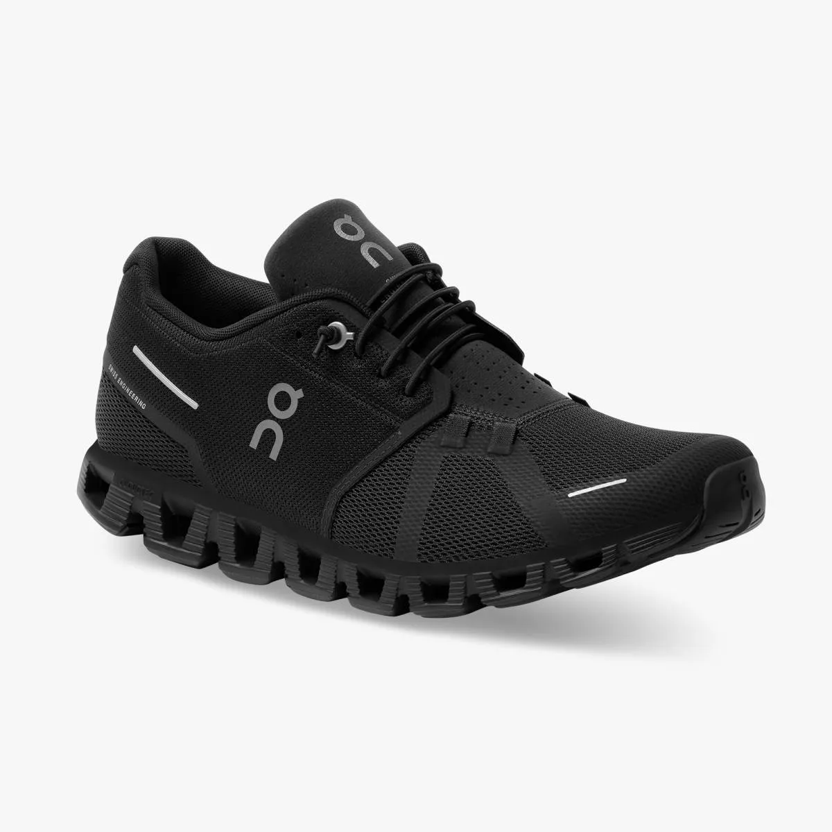 On Running - Cloud 5 Trainers in All Black