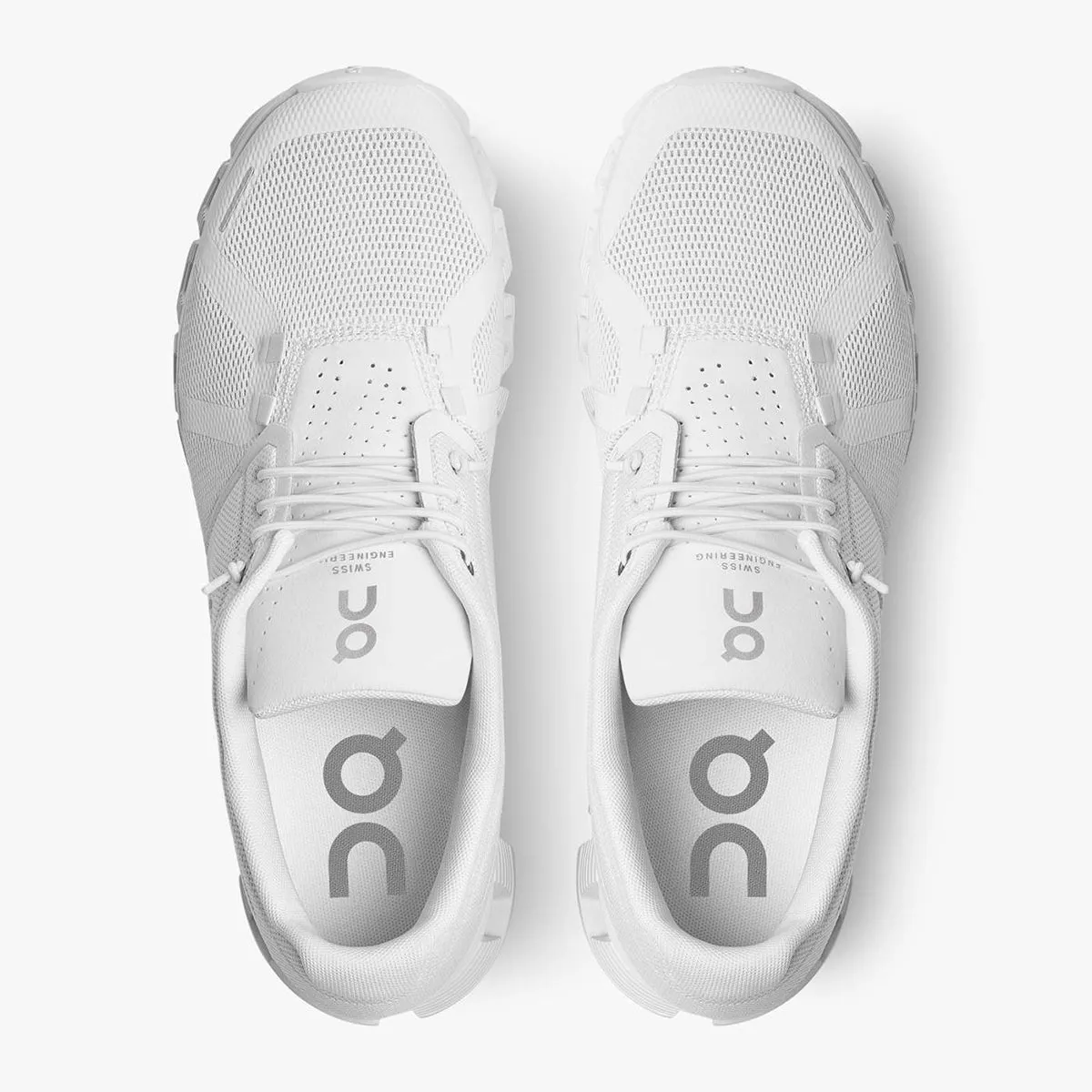 On Running - Cloud 5 Trainers in All White