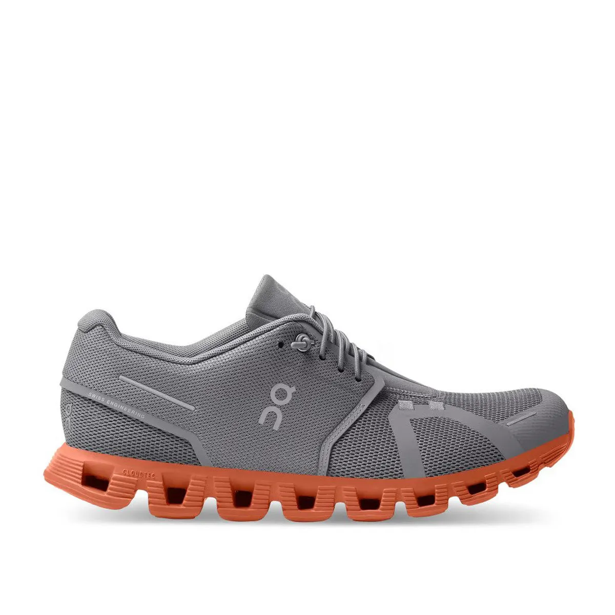 On Running - Cloud 5 Trainers in Zinc/Canyon