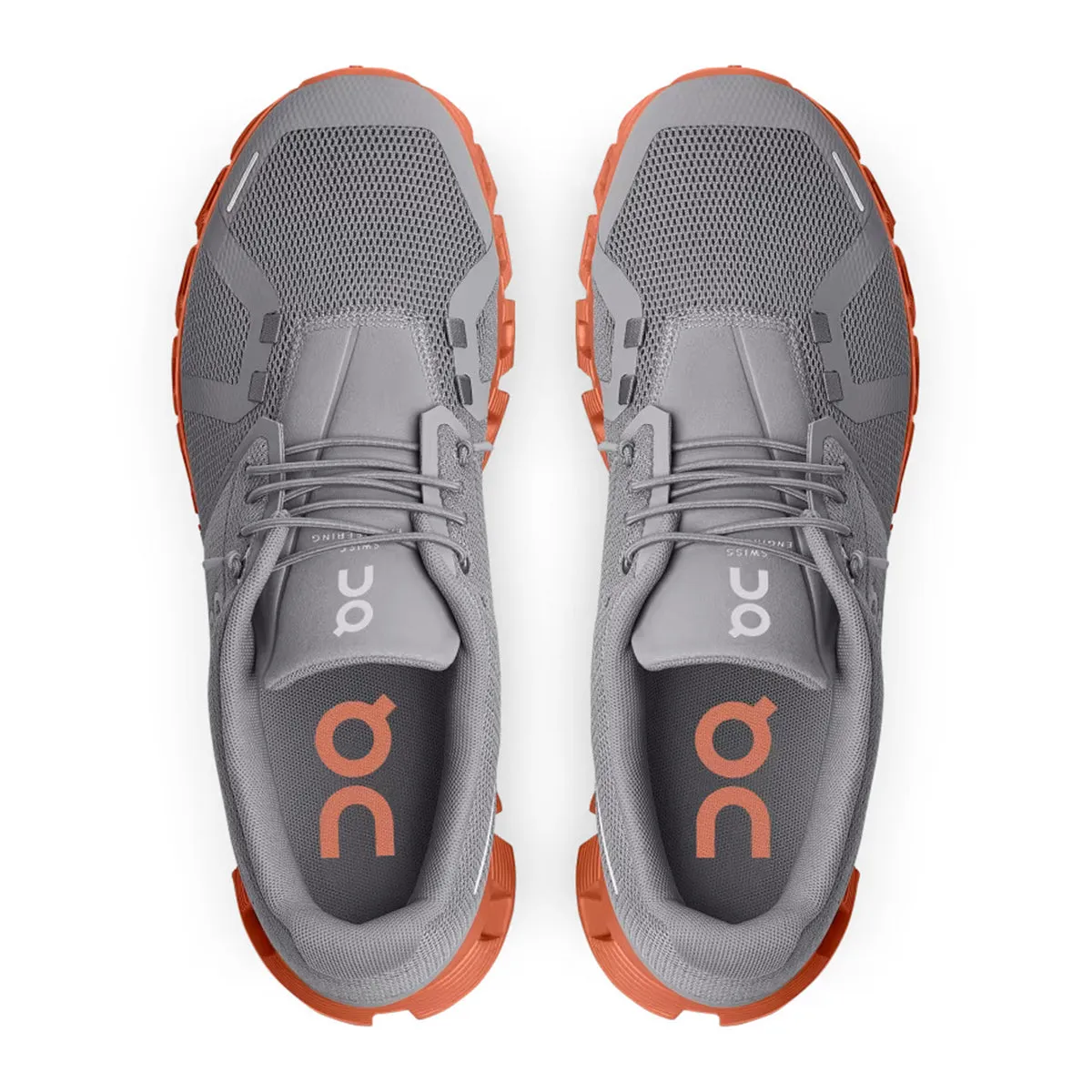 On Running - Cloud 5 Trainers in Zinc/Canyon