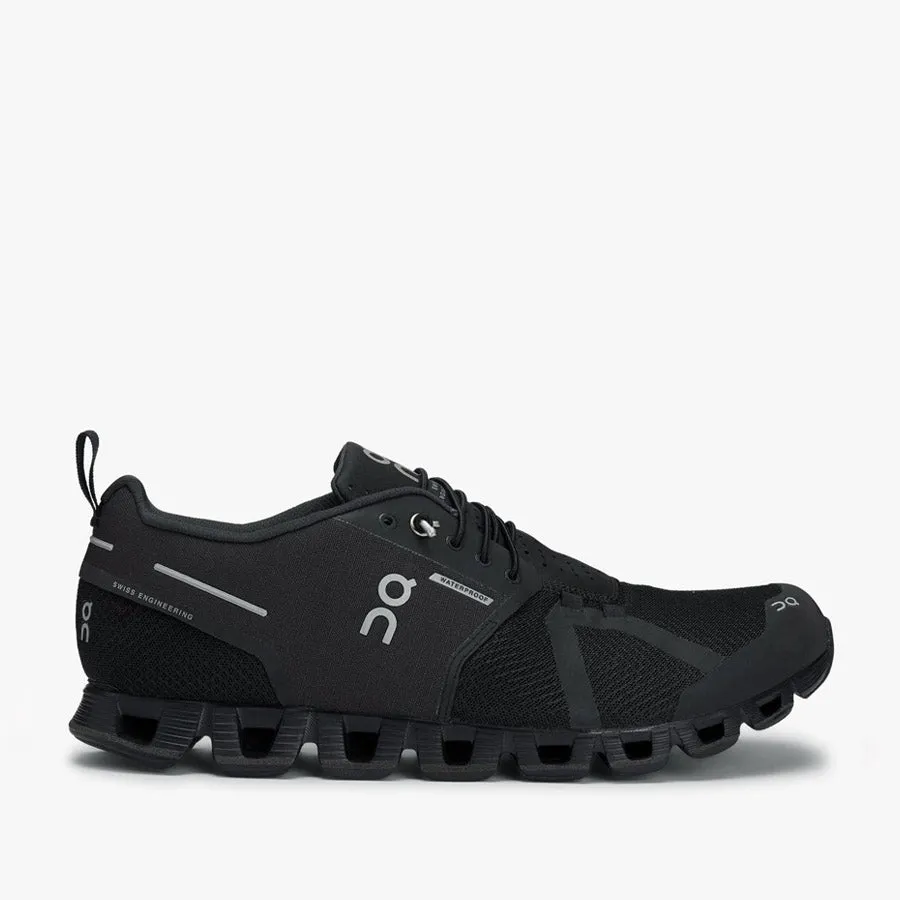 On Running - Cloud Waterproof Trainers in Black/Lunar