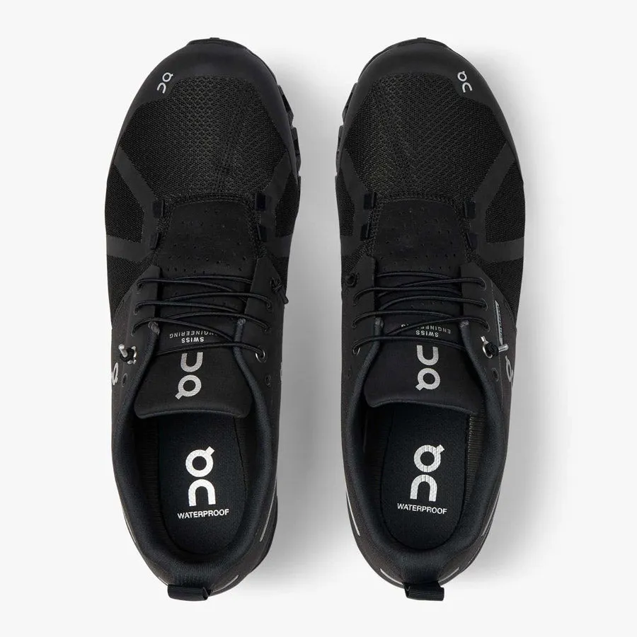 On Running - Cloud Waterproof Trainers in Black/Lunar