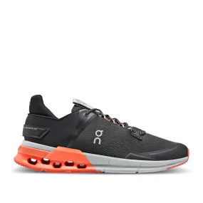 On Running - Cloudnova Flux Trainers in Black/Flame