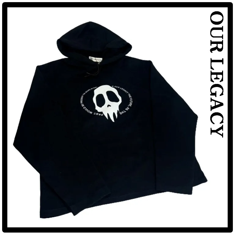 OUR LEGACY  |Unisex Street Style Logo Hoodies