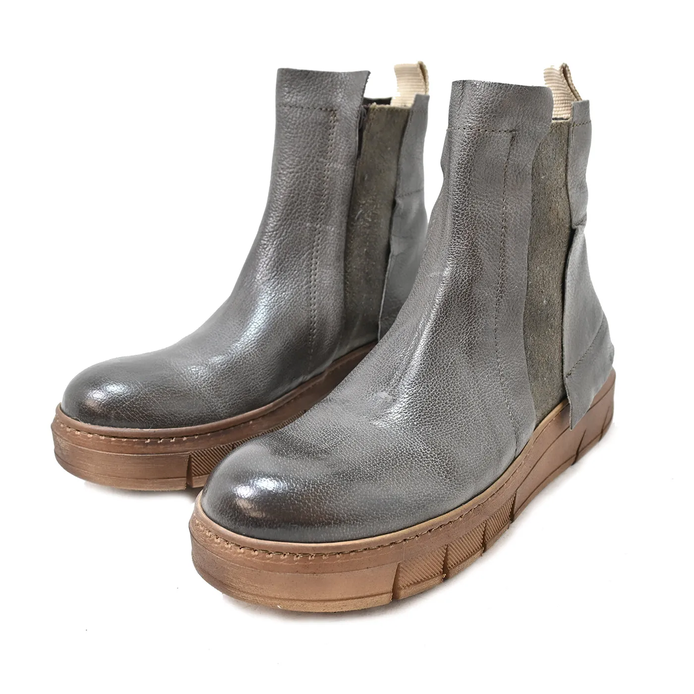 PEPPER01 - ankle boots leather MUD