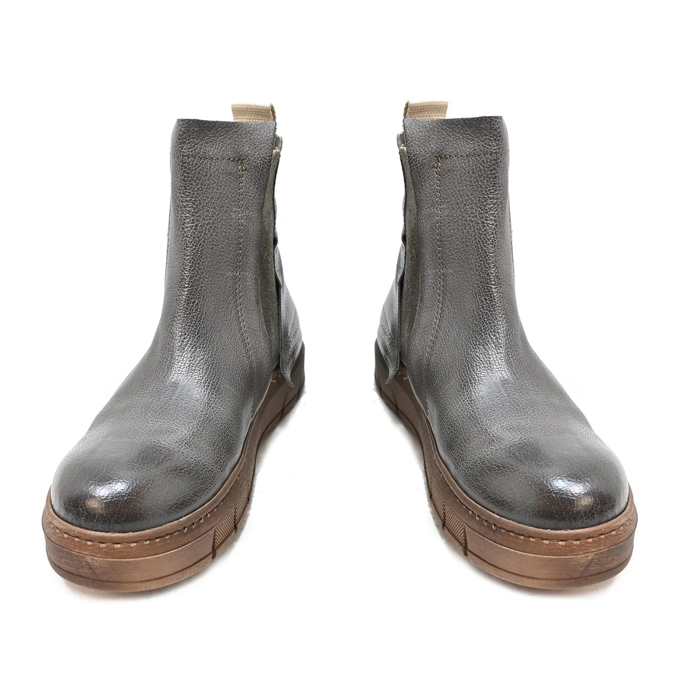 PEPPER01 - ankle boots leather MUD