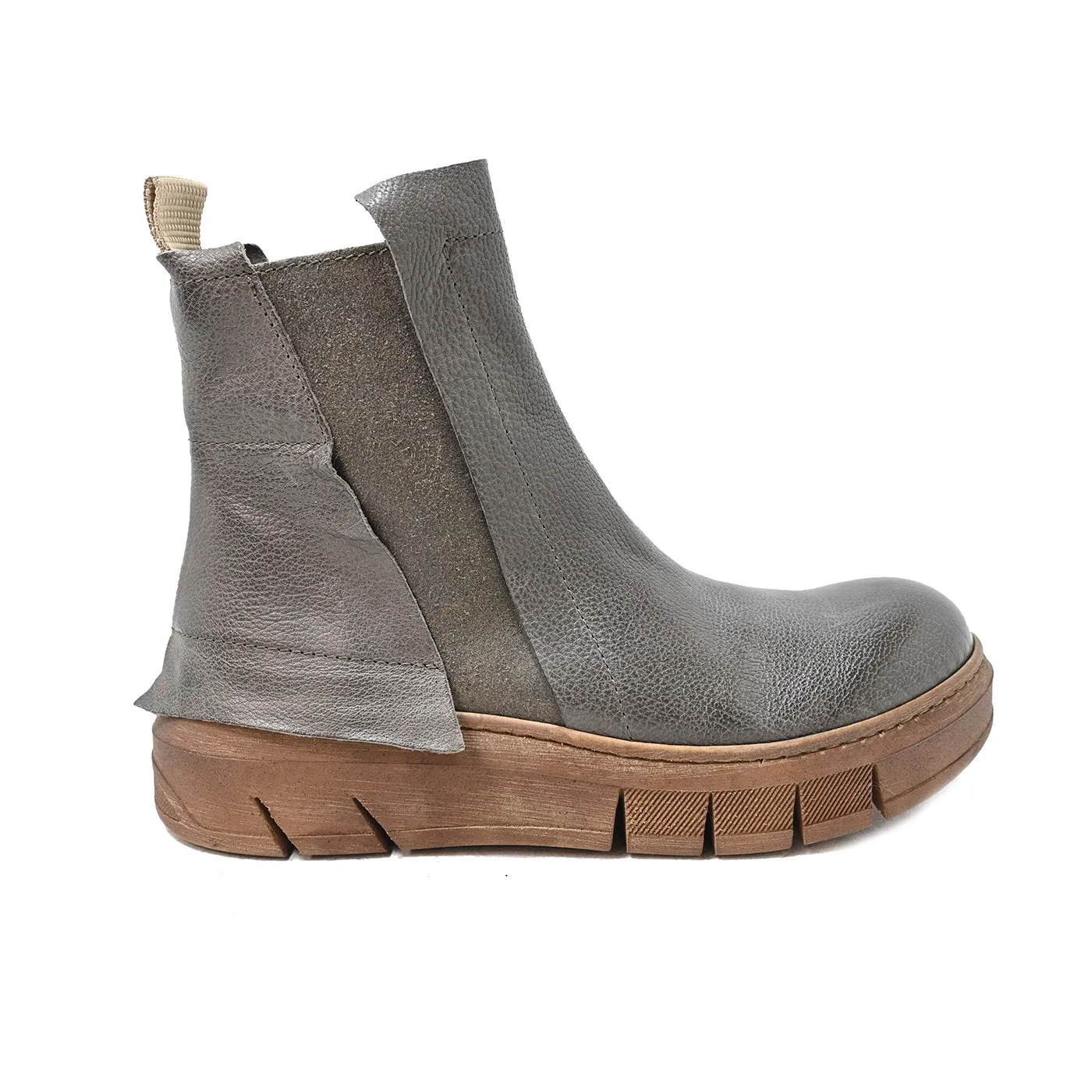 PEPPER01 - ankle boots leather MUD