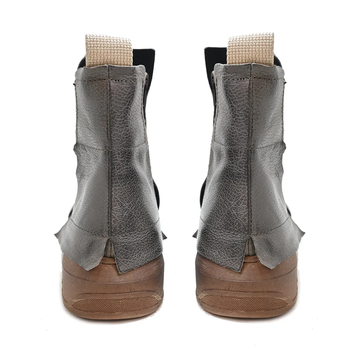 PEPPER01 - ankle boots leather MUD